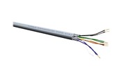 Netzwerk - Kabel - Roline bulk cable - 100 m - grey - Grau - 100m - 21.15.0119