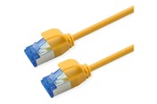 Netzwerk - Kabel - Roline patch cable - 5 m - yellow pantone 135C - Gelb - 21.15.4325