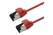 Netzwerk - Kabel - Roline patch cable - 3 m - red pantone 199C - Rot - 21.15.3413