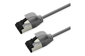 Netzwerk - Kabel - Roline patch cable - 1.5 m - grey RAL7035 - Grau - 21.15.3404