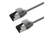Netzwerk - Kabel - Roline patch cable - 2 m - grey RAL7035 - Grau - 21.15.3402