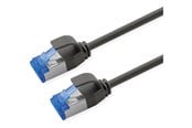 Netzwerk - Kabel - Roline patch cable - 7 m - black pantone 3C - Schwarz - 21.15.4356