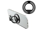 Handys - Anderes Zubehör - GUESS MagSafe Ring stand GUMRSALDGK black/black Rhinestone - 3666339170356