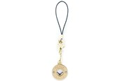 Handys - Anderes Zubehör - GUESS case GUCPMHGLD Phone Strap Heart Diamond Charm with Rhinestones - 3666339171346