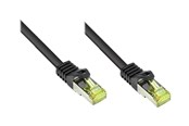 Netzwerk - Kabel - Alcasa electronik Good Connections RNS patch cable - 15 cm - black - Schwarz - 8070R-002S