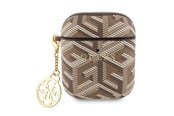 Handys - Anderes Zubehör - GUESS GUA2PGCE4CW case for AirPods 1/2 - brown GCube Charm - 3666339171155