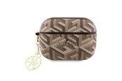 Handys - Anderes Zubehör - GUESS GUAP2PGCE4CW case for AirPods Pro 2 cover - brown GCube Charm - 3666339171179