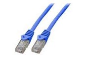 Netzwerk - Kabel - EFB NORDIC EFB-Elektronik patch cable - 1 m - blue - Blau - 1m - K8110BL.1