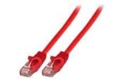 Netzwerk - Kabel - EFB NORDIC EFB-Elektronik patch cable - 10 m - red - Rot - 10m - K8110RT.10