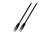 Netzwerk - Kabel - CoreParts EFB-Elektronik patch cable - 1.5 m - black - Schwarz - 1m - B-UTP6015S