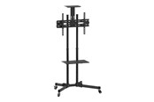Wandhalterungen, AV-Halterungen & AV-Möbel - Roline VALUE cart - for LCD TV - black - Max 50 kg - recommended for 70" - 17.99.1167