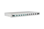 Netzwerkzubehör - EFB NORDIC EFB-Elektronik fibre-optic splice box - 1U - 19" - 50/125µ extendable OM3 - BA71901L12OM3