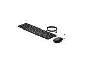 Tastaturen - HP Desktop 320MK - Tastatur & Maus Set - Englisch - Schwarz - 9SR36UT#ABU