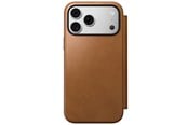 Handys - Cover & Cases - Nomad Modern Leather Folio - english tan - iPhone 18 Pro Max/17 Pro Max - NM009018858