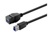 USB Kabel - Vivolink Pro - USB cable - USB Type A to USB Type B - 1 m - PROKEYUSB3AFBM1B