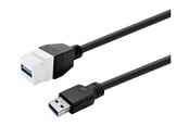 USB Kabel - Vivolink Pro - USB extension cable - USB Type A to USB Type A - 3 m - PROKEYUSB3AFM3W