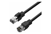 Netzwerk - Kabel - Lanview patch cable - 75 m - black - Schwarz - 75m - LVN607,5SOUT