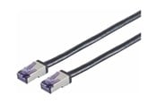 Netzwerk - Kabel - Lanview patch cable - 20 m - black - Schwarz - 20m - LVN-CAT6A-FLEX-20M