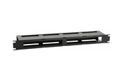 Rack-Gehäuse - Lanview by Logon - rack R-type cable organiser - with cover - 1U - RAO420BL