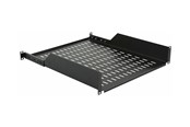 Rack-Gehäuse - Lanview by Logon - rack shelf - front.1U rear connected d=550 mm - 2U - RAS410BL