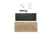 Tastaturen - Lenovo Smartcard Wired Keyboard II - keyboard - full size 3-zone layout - QWERTZ - German - black Input Device - Tastatur - Deutsch - Schwarz - 4Y41R64701