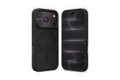 Handys - Cover & Cases - CRONG Hybrid MATTE Magnetic case with MagSafe for iPhone 18 Pro Max / 17 Pro Max - Black - CRGHMMIP1869PBLK