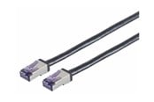 Netzwerk - Kabel - Lanview patch cable - 30 m - black - Schwarz - LVN-CAT6A-FLEX-30M