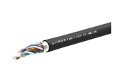 Netzwerk - Kabel - Lanview bulk cable - 305 m - black - Schwarz - 305m - LVN-CAT6PE-FUTP-305M