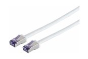 Netzwerk - Kabel - Lanview patch cable - 5 m - white - Weiß - 5m - LVN-CAT6A-FLEX-5MWH