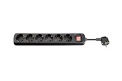 Stromkabel (Extern) - MicroConnect - power strip - on/off switch - MC-GRU00615BS