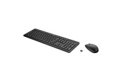 Tastaturen - HP 235 - Tastatur & Maus Set - Französisch - Schwarz - 1Y4D0UT#UUZ