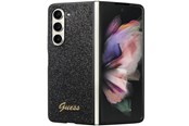 Handys - Cover & Cases - GUESS Glitter Script case for Samsung Galaxy Z Fold 5 - black - 3666339173968