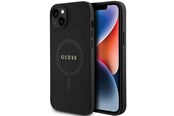 Handys - Cover & Cases - GUESS GUHMP15MPSAHMCK iPhone 15 Plus 6.7" black/black hardcase Saffiano MagSafe - 3666339155773