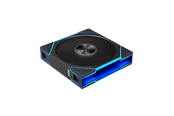 Gehäuselüfter - Lian Li UNI FAN TL FLEX 120 Reversed - Gehäuselüfter - 120mm - Schwarz mit RGB LED - 33 dBA - 12RTL1F1B