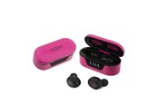 Kopfhörer/Headsets - GUESS GUTWST31EM TWS Bluetooth headphones + magenta docking station - 3666339128890