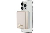 Powerbank (Akku) - GUESS MagSafe Metal Script Logo induction power bank 5W 3000mAh - gold - 3000 mAh - 3666339171360