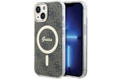 Handys - Cover & Cases - GUESS IML 4G MagSafe iPhone 15 Plus Case - Brown - 3666339194598