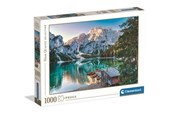 Puzzle - Clementoni HQC Emerald Lake Braies Jigsaw Puzzle 1000 pieces 2D Puzzles - 39887