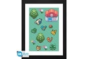 Merchandise - ABYstyle - Pokemon - Framed Print - Pixel Art - Bild - GBYDCOA043