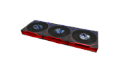 Gehäuselüfter - Lian Li UNI FAN TL LCD FLEX 120 Reversed (3-pack) - Gehäuselüfter - 120mm - Schwarz mit RGB LED - 29 dBA - 12RTLLCD1F3B