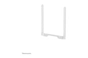 Wandhalterungen, AV-Halterungen & AV-Möbel - Neomounts AV35-724WH1 mounting kit - for sound bar - easy installation - white - Max 2 kg - recommended for 75" - AV35-724WH1