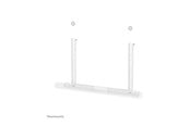 Wandhalterungen, AV-Halterungen & AV-Möbel - Neomounts AV35-727WH1 mounting kit - for sound bar - easy installation - white - Max 10 kg - recommended for 75" - AV35-727WH1
