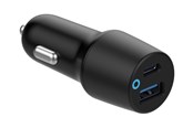 Handys - Adapter und Ladegeräte - eSTUFF INFINITE car power adapter - USB Type A USB-C - 38 watt - ES631031