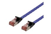 Netzwerk - Kabel - Deltaco patch cable - 1 m - white blue - Blau - 1m - UFTP-2301