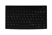 Tastaturen - Cherry Contour Active Key AK-440-TU - keyboard - with trackball - QWERTY - US - black Input Device - Tastatur - Englisch (US) - Schwarz - AK-440-TU-B/US