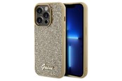 Handys - Cover & Cases - GUESS Disco Metal Script case for iPhone 14 Pro Max - gold - 3666339173562