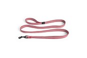 Hunde - Hay hay Hundeleine flach s/m rot und weiß gestreift - AD865-F281-AU34