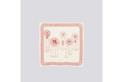 Hunde - Hay zzHAY - Recycled Dogs Scarf 55 x 55 (White & Red) - AE930-D281-AS30