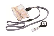 Konferenz und Präsentation - DURABLE card holder - for 54 x 85 mm - transparent (pack of 25) - 811819