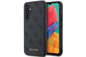 Handys - Cover & Cases - GUESS GUHCS23FEG4GFGR S23 FE S711 gray/gray hardcase 4G Metal Gold Logo - 3666339218614